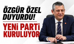 Özgür Özel duyurdu! Yeni parti kuruluyor