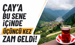 ÇAY’a bu sene içinde üçüncü kez zam geldi!