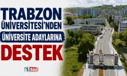 Trabzon Üniversitesi'nden üniversite adaylarına destek