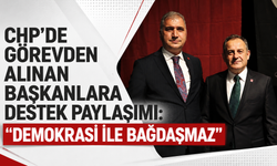 Trabzon'da CHP'de görevden alınan isimler için destek paylaşımı! "Demokrasi ile bağdaşmaz"