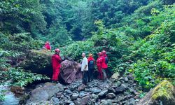 Rize’de ormanlık alanda kaybolan 3 kişi sağ bulundu