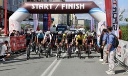 Trabzon'da 6. Arsin-Santa-Taşköprü Yol Bisiklet Yarışları başladı