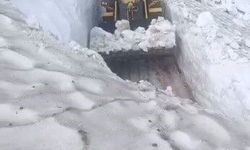 O ilde temmuz ortasında  3 metre kar
