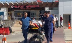Vurulan gemideki iki yaralı mürettebat Samsun’a getirildi
