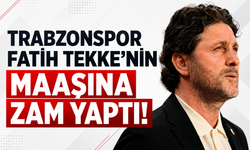 Trabzonspor'da Fatih Tekke’nin maaşı artırıldı