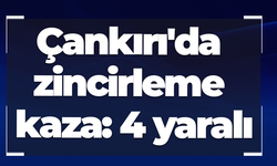 Çankırı'da zincirleme kaza: 4 yaralı