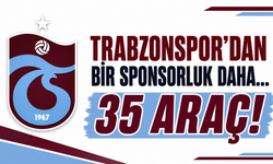 Trabzonspor'dan bir sponsorluk daha... 35 tane