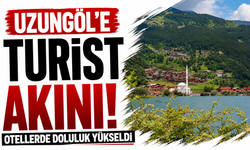 Uzungöl’e turist akını! Otellerde doluluk yükseldi