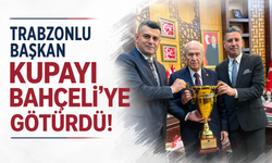 Avrupa kupası, MHP Genel Başkanı Bahçeli'ye takdim edildi