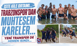 Trabzonspor'dan muhteşem kareler! Yeni transfer aile ortamına dahil oldu