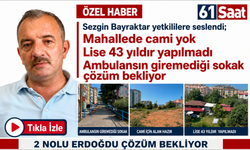 Sezgin Bayraktar''Mahallemizde camii yok''