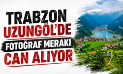 Trabzon Uzungöl’de fotoğraf merakı can alıyor