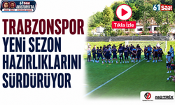 Trabzonspor yeni sezon hazırlıklarını sürdürüyor.