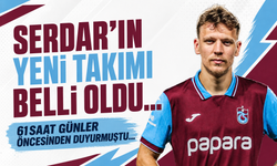 Trabzonspor’da Serdar Saatçı'nin yeni takımı belli oldu