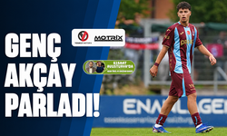 Trabzonspor'da Kuzey Akçay parladı