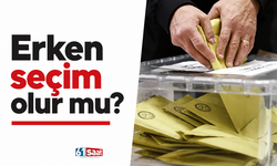 Erken seçim olur mu?