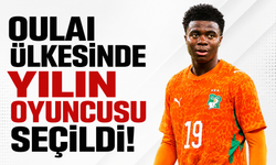 Oulai ülkesinde yılın oyuncusu seçildi!