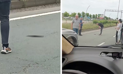 Rize'de yol ortasında tabanca bulundu