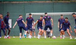Trabzonspor’da akşam antrenmanı tamamlandı