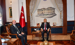 Vali Tahir Şahin, Başsavcı Ali Balcı’yı kabul etti