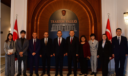 Çin Büyükelçisi Jiang Xuebin Trabzon Valiliğini ziyaret etti