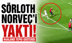 Sörloth Norveç'i yaktı! Haaland tepki gösterdi