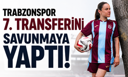 Trabzonspor 7. transferini savunmaya yaptı!