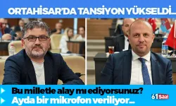 Ortahisar'da tansiyon yükseldi... "Bu milletle alay mı ediyorsunuz? Ayda bir mikrofon veriliyor..."