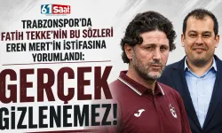 Trabzonspor teknik direktörü Fatih Tekke: Gerçek gizlenemez