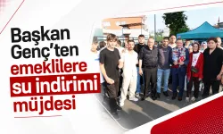 Başkan Genç’ten emeklilere su indirimi müjdesi