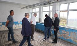 Trabzon'da kaderine terk edilen okul yeniden hayat buluyor!