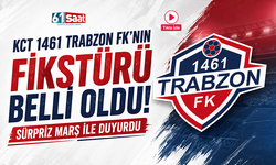 KCT 1461 Trabzon FK'nın fikstürü belli oldu! Sürpriz marş ile duyurdu