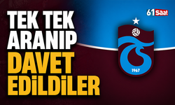 Tek tek aranıp davet edildiler
