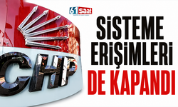 Sisteme erişimleri de kapandı