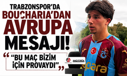 Trabzonspor’da Bouchouari’dan Avrupa mesajı! “Bu maç bizim için provaydı
