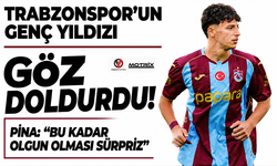 Trabzonspor’un genç yıldızı göz doldurdu! Pina: “Bu kadar olgun olması sürpriz”