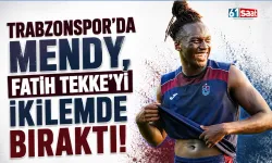 Trabzonspor'da Mendy, Fatih Tekke'yi ikilimde bıraktı