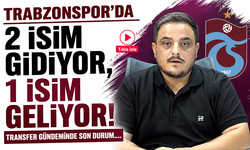 Trabzonspor'da 2 isim gidiyor 1 isim geliyor