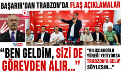 Başarır'dan Trabzon'da flaş açıklama! 'Ben geldim, sizi de görevden alır'