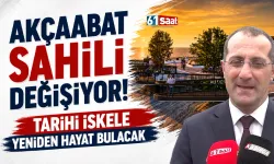 Trabzon sahili değişiyor! Tarihi iskele yeniden hayat bulacak