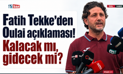 Fatih Tekke’den Oulai açıklaması! Kalacak mı, gidecek mi?