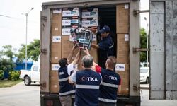 TİKA'dan  2 kamyon  barınma desteği!