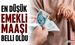 En düşük emekli maaşı belli oldu