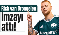 Rick van Drongelen imzayı attı!