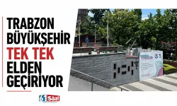 Trabzon Büyükşehir tek tek elden geçiriyor