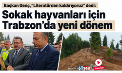 Başkan Genç, “Literatürden kaldırıyoruz” dedi: Sokak hayvanları için Trabzon’da yeni dönem
