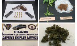 Trabzon'da uyuşturucu maddeye göz açtırılmıyor!