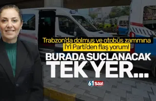 İYİ Parti Trabzon İl Başkanı Fatma Başkan'dan, dolmuş ve otobüs zammı yorumu!