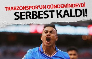 Trabzonspor'a yazılmıştı! Serbest kaldı