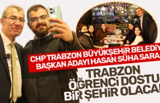 CHP Trabzon Büyükşehir Belediye Başkan Adayı Hasan Süha Saral: Öğrenci dostu bir şehir olacak!